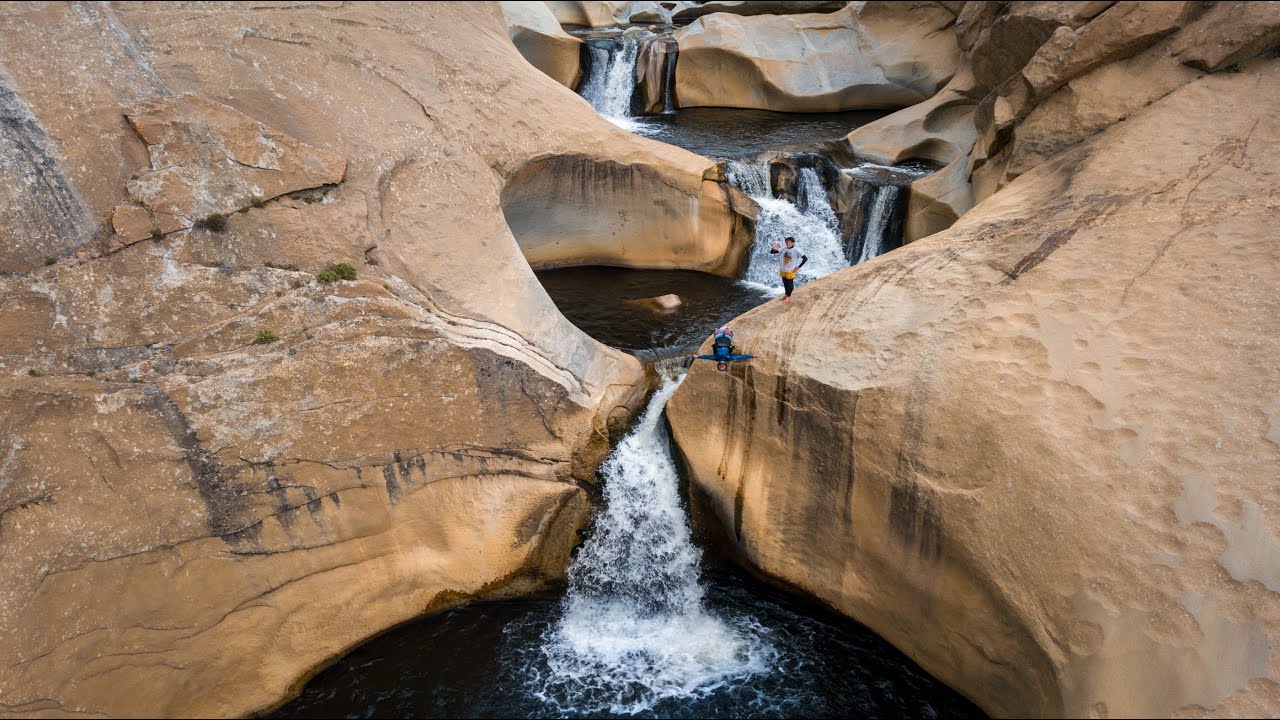 Remote California Cliff Jumping | No Way Back Up!