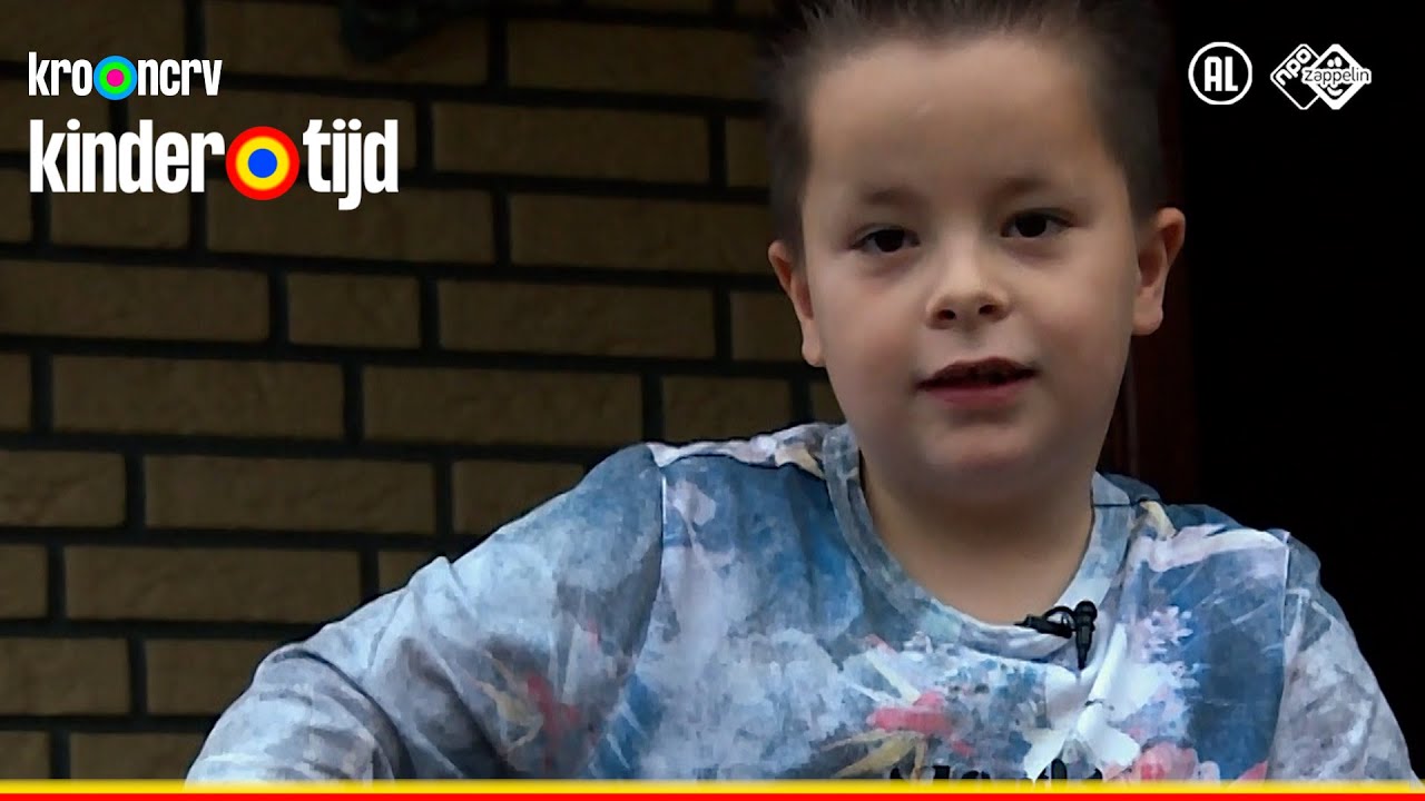 Heini woont in een woonwagen | Hier slaap ik | Kindertijd KR0-NCRV