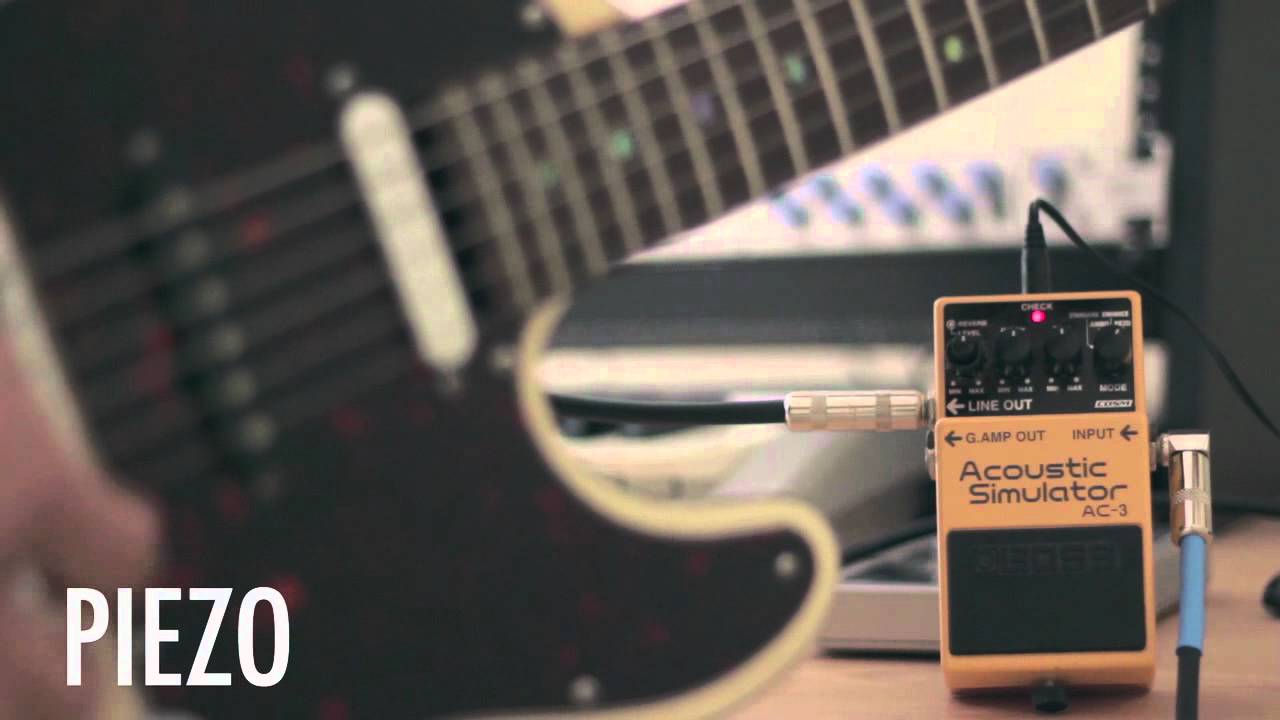 Boss AC-3 Acoustic Simulator Demo