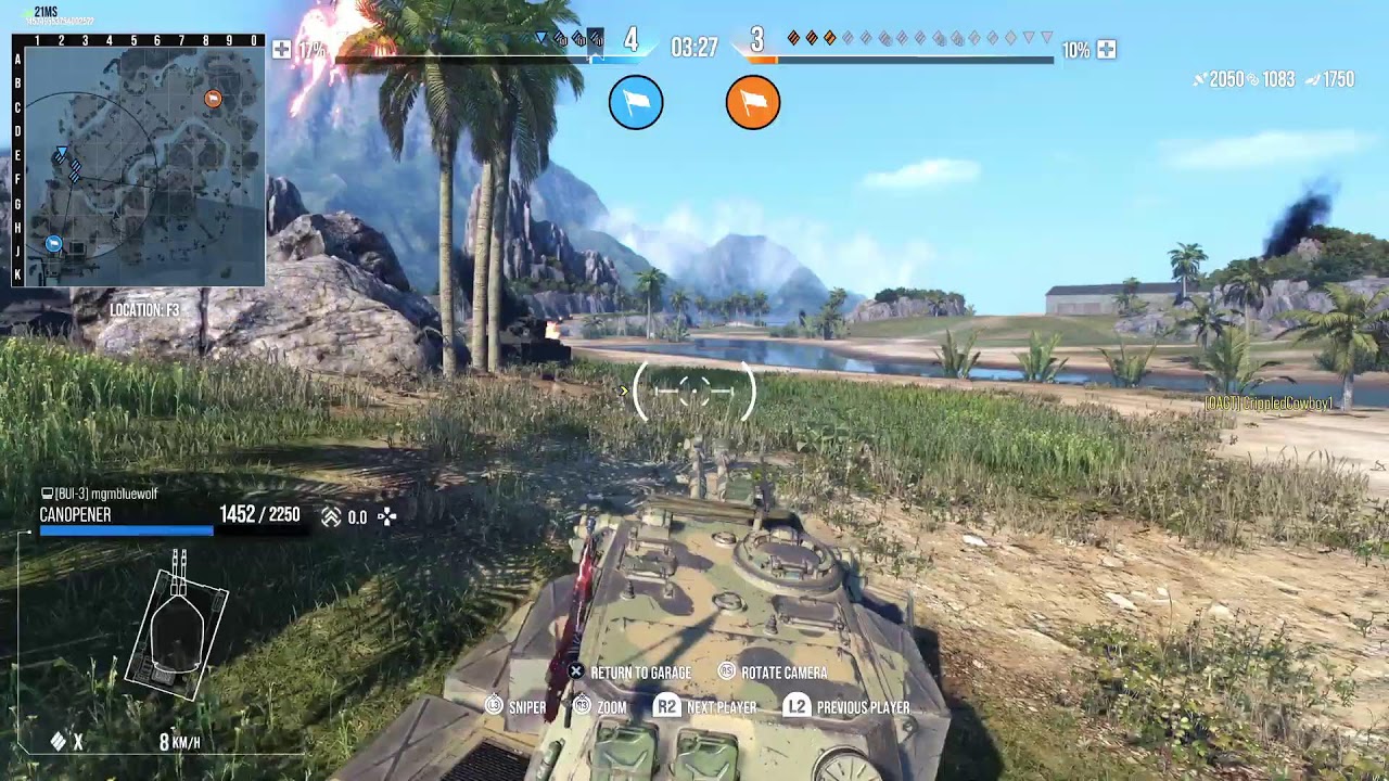 World of Tanks: Live at 6-Dead by 5 past with the CrippledCowboy