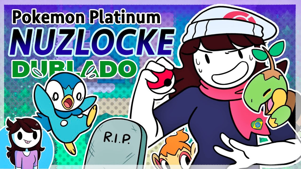 POKEMON PLATINUM NUZLOCKE | Jaiden Animations Dublado PT-BR