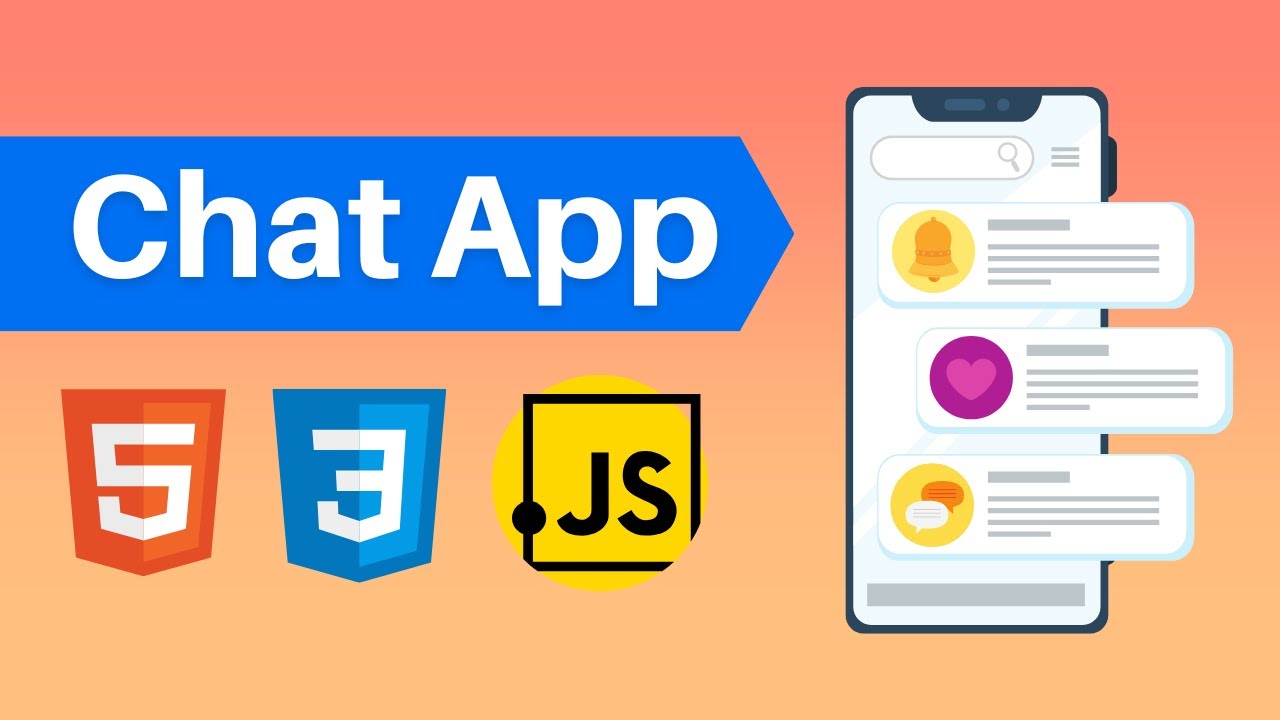 Создайте приложение чата с использованием HTML, CSS и ванильного JavaScript