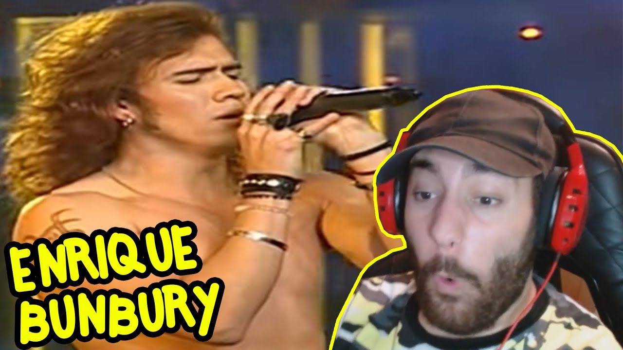 YO SOY ENRIQUE BUNBURY PERUANO 😱🎤 (REACCIÓN)