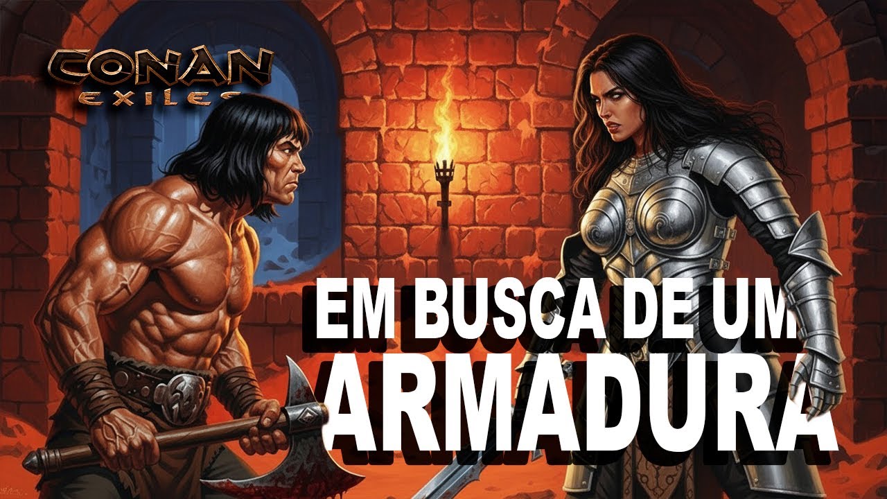 CONAN EXILES SAGA - Desafio Permadeath - Ronan II/Dia 9 - Uma Armadura e Um Sonho