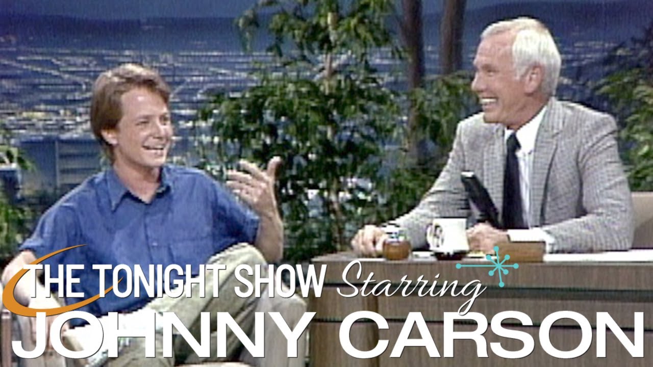 Michael J. Fox Makes His First Appearance With Johnny | Carson Tonight Show