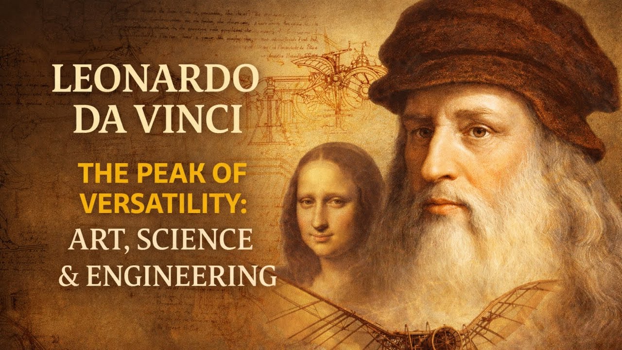 Leonardo da Vinci – The Peak of Versatility Art, Science, and Engineering