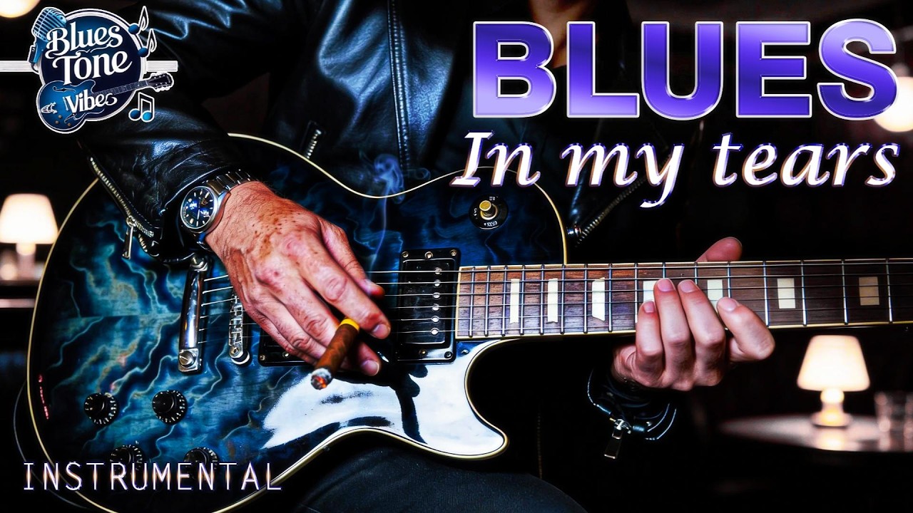 Blues In My Tears | Slow Smokey Whiskey Blues for Your Heart and Soul