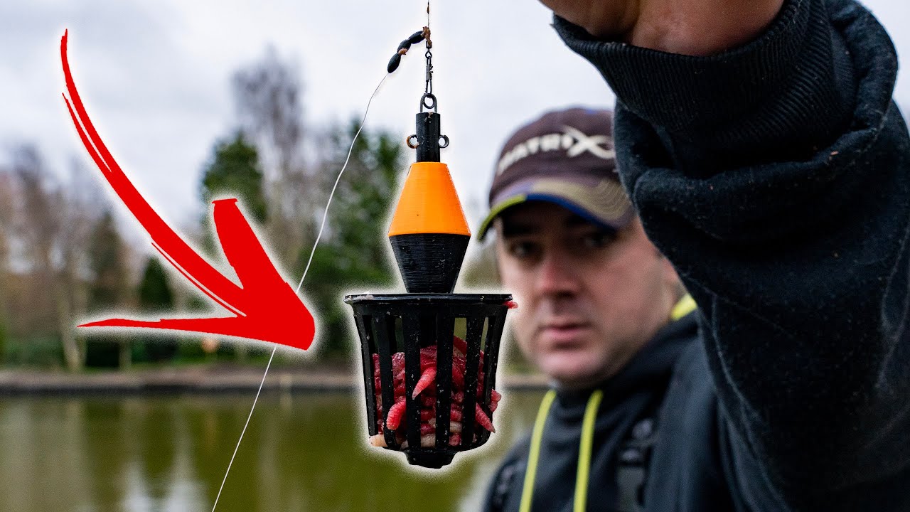 Catching Fish ON THIS!? Fishing With Maggots In The Mini-Baiter!