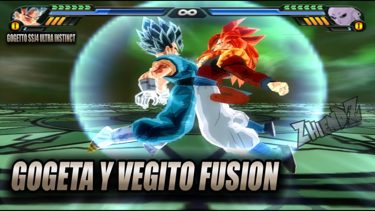 Gogeta SSJ4 and Vegito Ultra Instinct Fusion | Gogetto VS Fusions | DBZ Budokai Tenkaichi 3 ZhiendZ