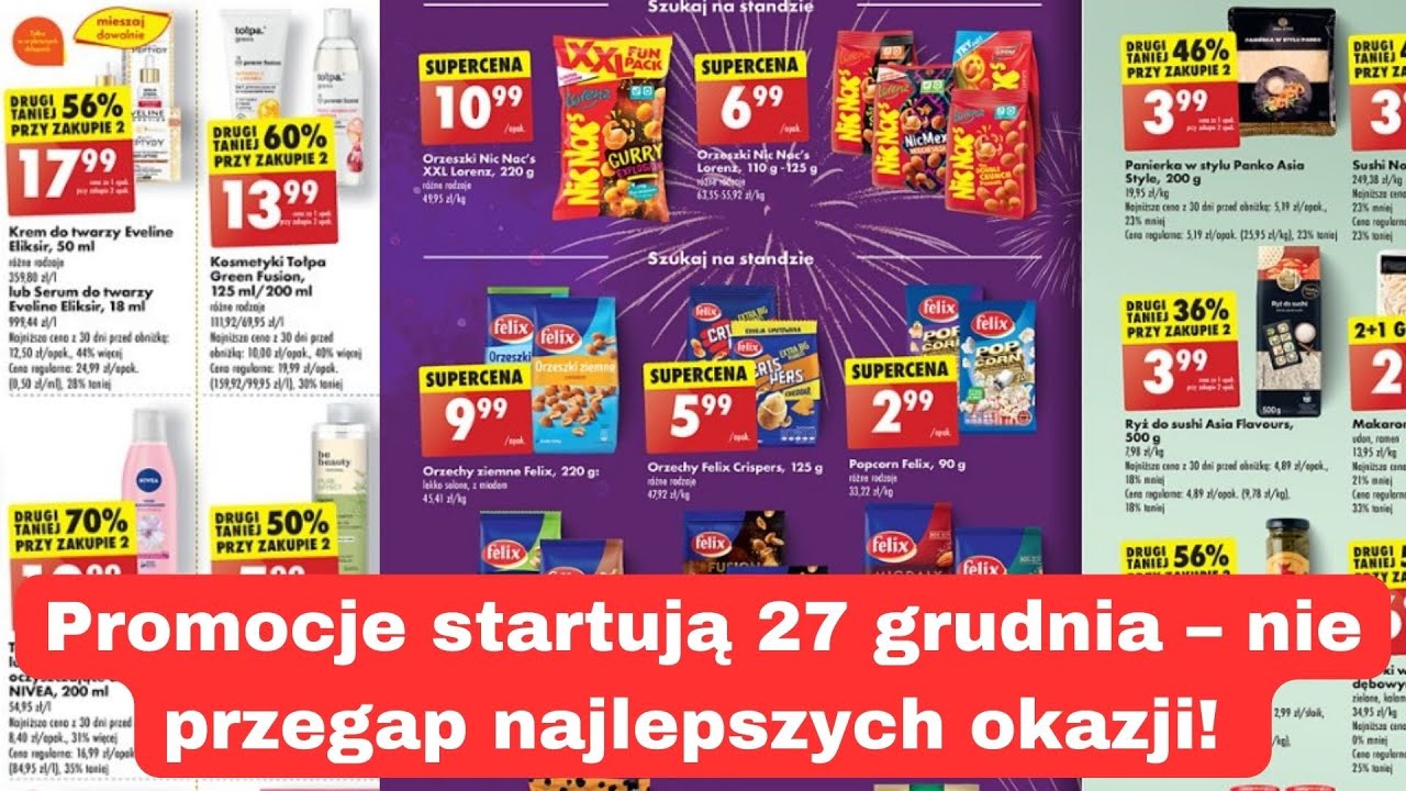 Biedronka: Niesamowite Promocje Startują 27 Grudnia! 🎄✨