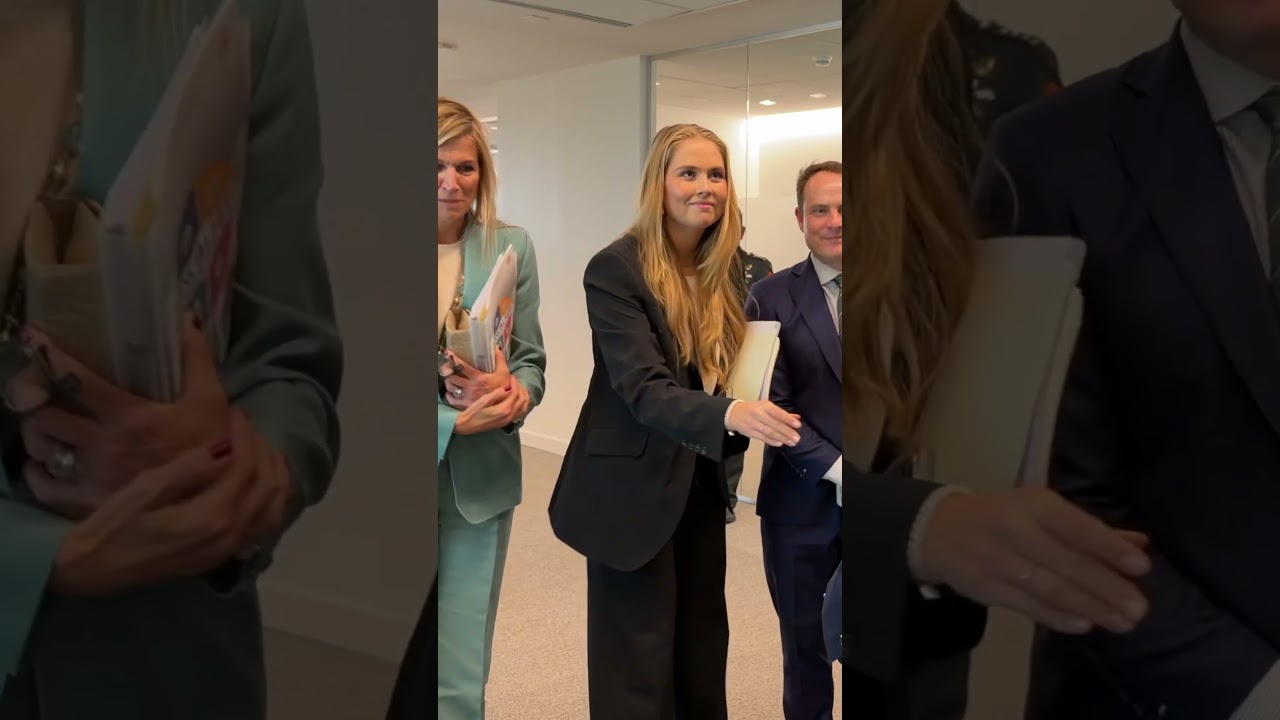 Prinses Amalia met koningin Máxima mee naar Washington