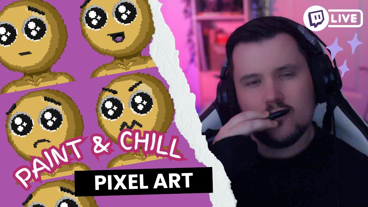 🎨 Paint & Chill! | Stardew Facepacks - Pixel Art (Stream - 03/03/2026)