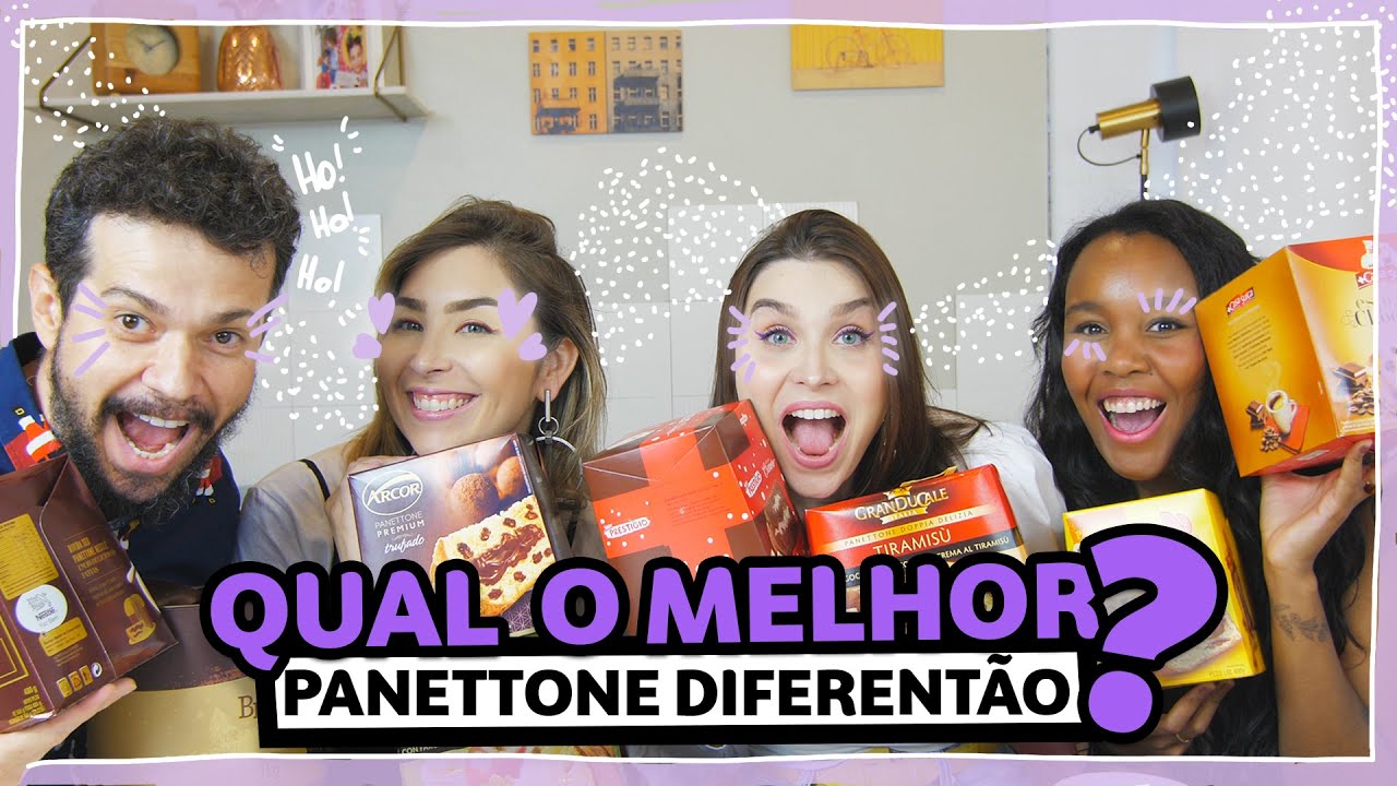 Qual o melhor PANETONE  DIFERENTÃO? #DEGUSTACHATA #CHATATODODIA | Lu Ferreira | Chata de Galocha