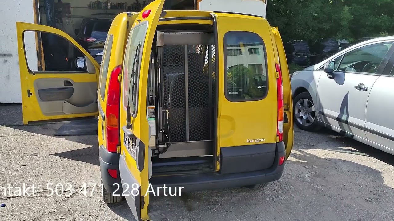 Renault Kangoo - Wersja Specjalna -  homologacja  dla  kierowcy niepełnosprawnego