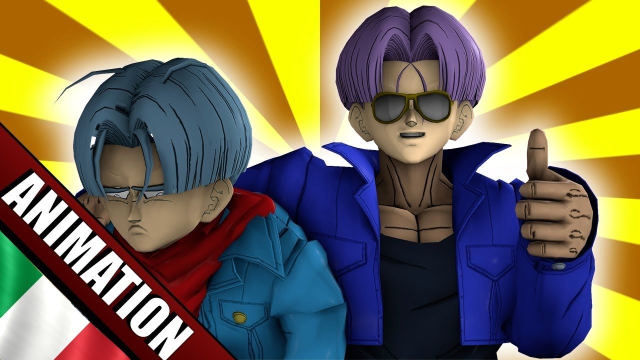 Trunks del futuro mette in guardia Trunks del futuro