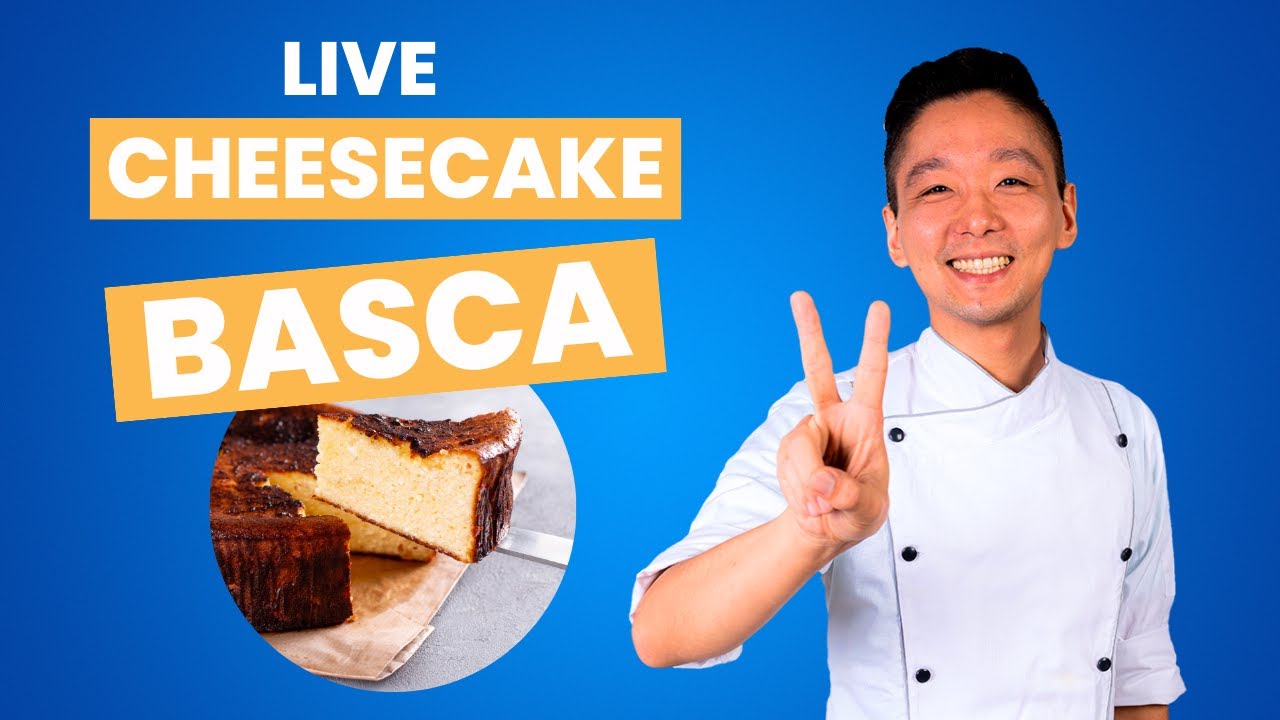 Cheesecake Basca Romeu e Julieta - Chef Cesar Yukio