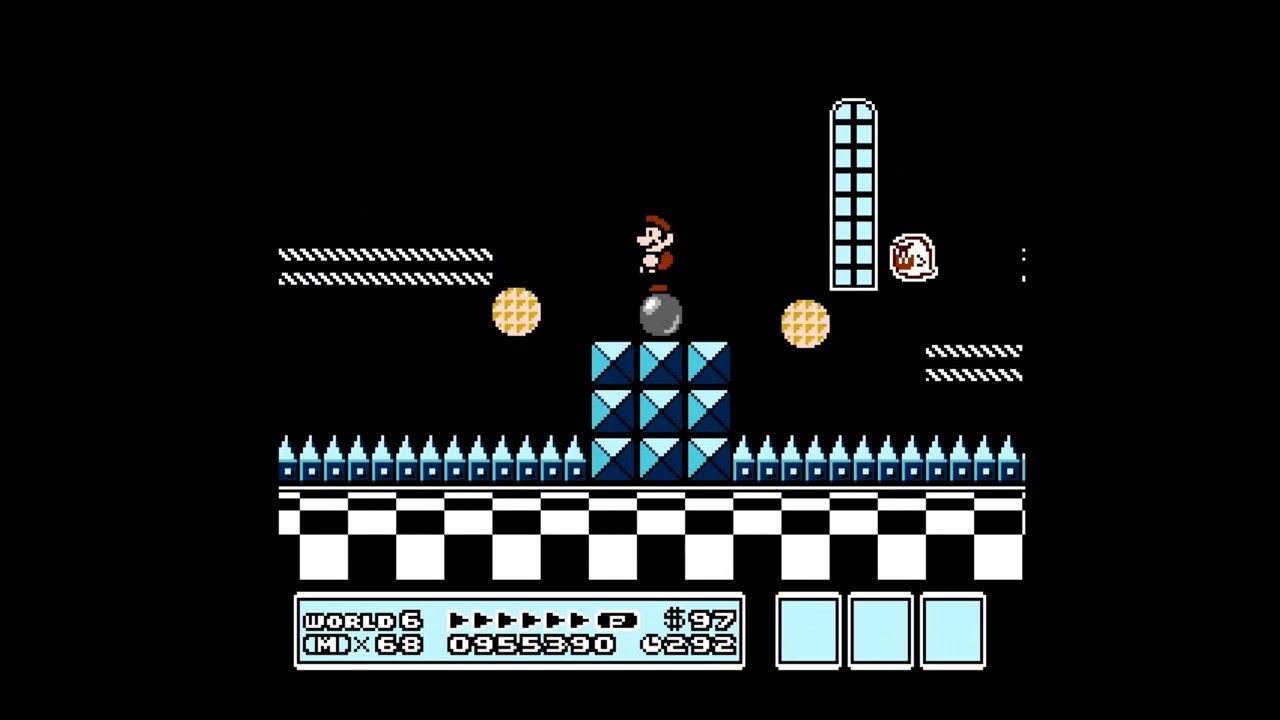 Super Mario Bros 3 World 6: Ice Land (all levels)