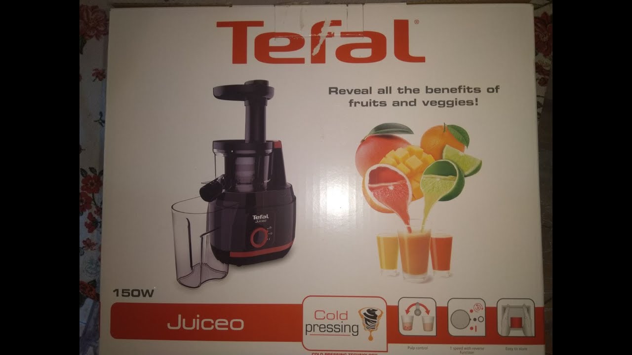 Як працює сокодавка Tefal Juiceo