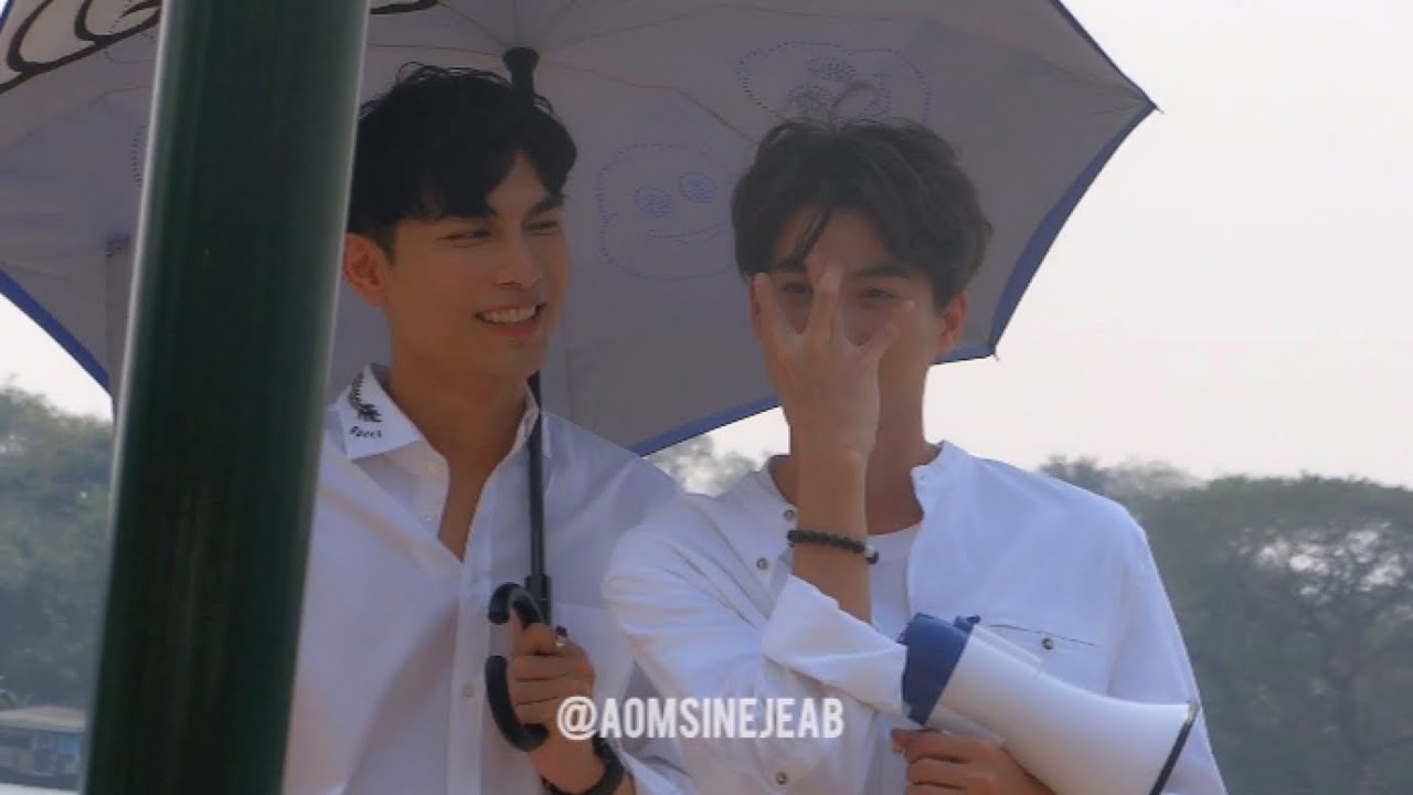 Mew & Gulf ปล่อยปลาด้วยกัน @วัดกู้ 22/02/2020