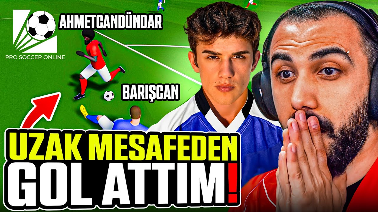 ORTA SAHADAN GOL ATTIM! EKİPLE PRO SOCCER ONLİNE | Barış Can