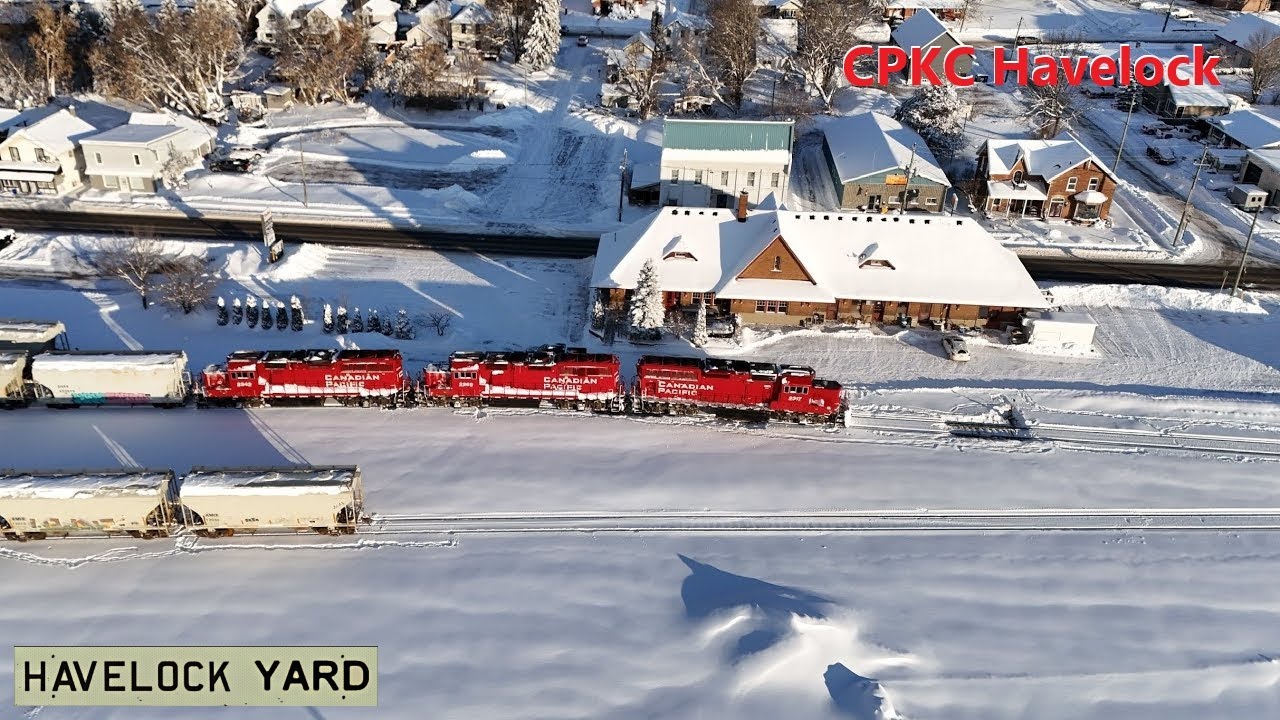 Winter Conditions at Havelock Yard