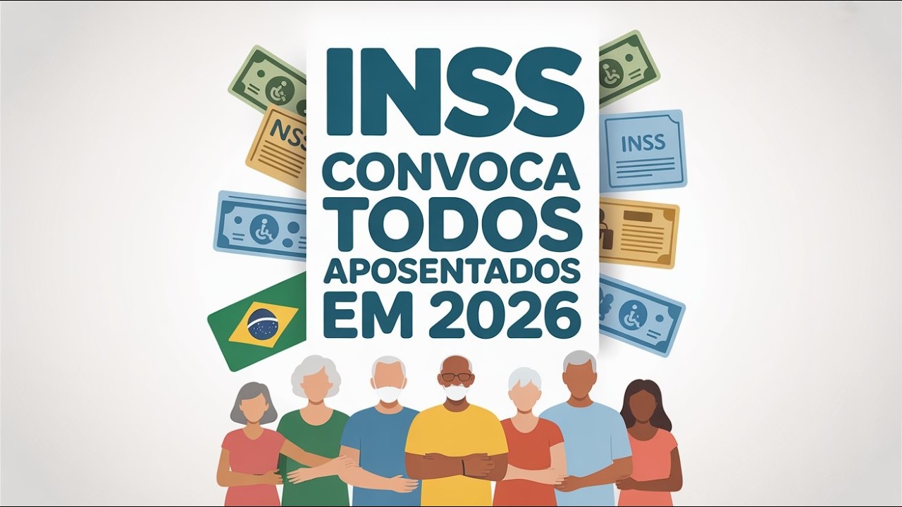 INSS Convoca Todos Aposentados em 2026
