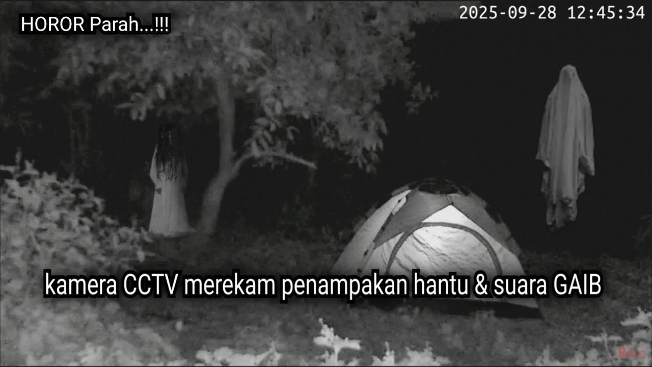 HOROR - PENAMPAKAN HANTU SERAM & KEJADIAN MENYERAMKAN YG TEREKAM CCTV! eksperimen cctv 