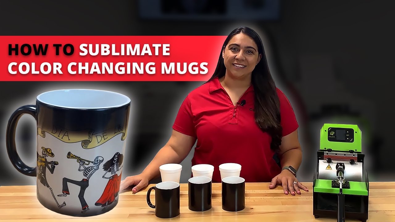 How to Sublimate Color Changing Mugs