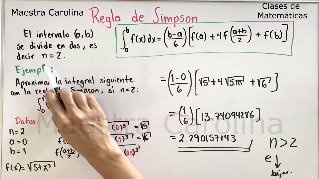 Regla de Simpson