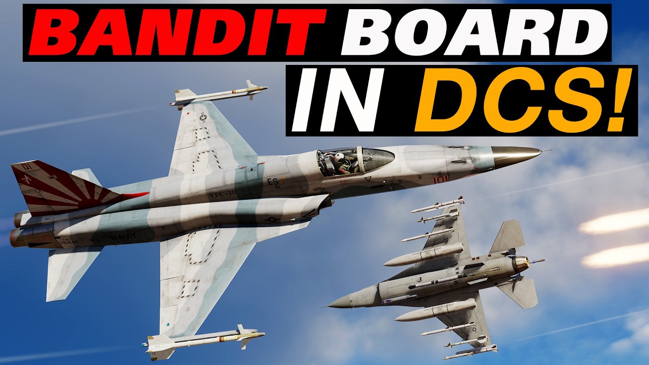 NEW DCS Mission Editor Update & Giving 3rd Gen Jets REALISTIC Datalink!