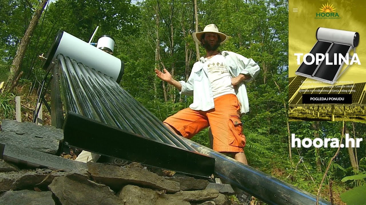 Termosifonski Solarni Bojler / Sakupljanje i pročišćavanje vode
