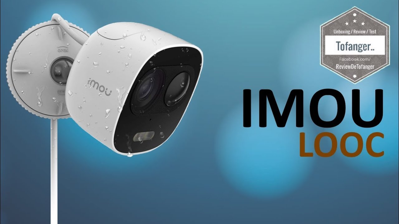 Уличная IP-камера Imou Looc 1080P - Камера видеонаблюдения - Ночное видение - Распаковка