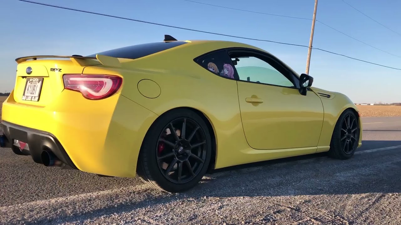 Invidia N1 w/ PLM catless UEL headers BRZ