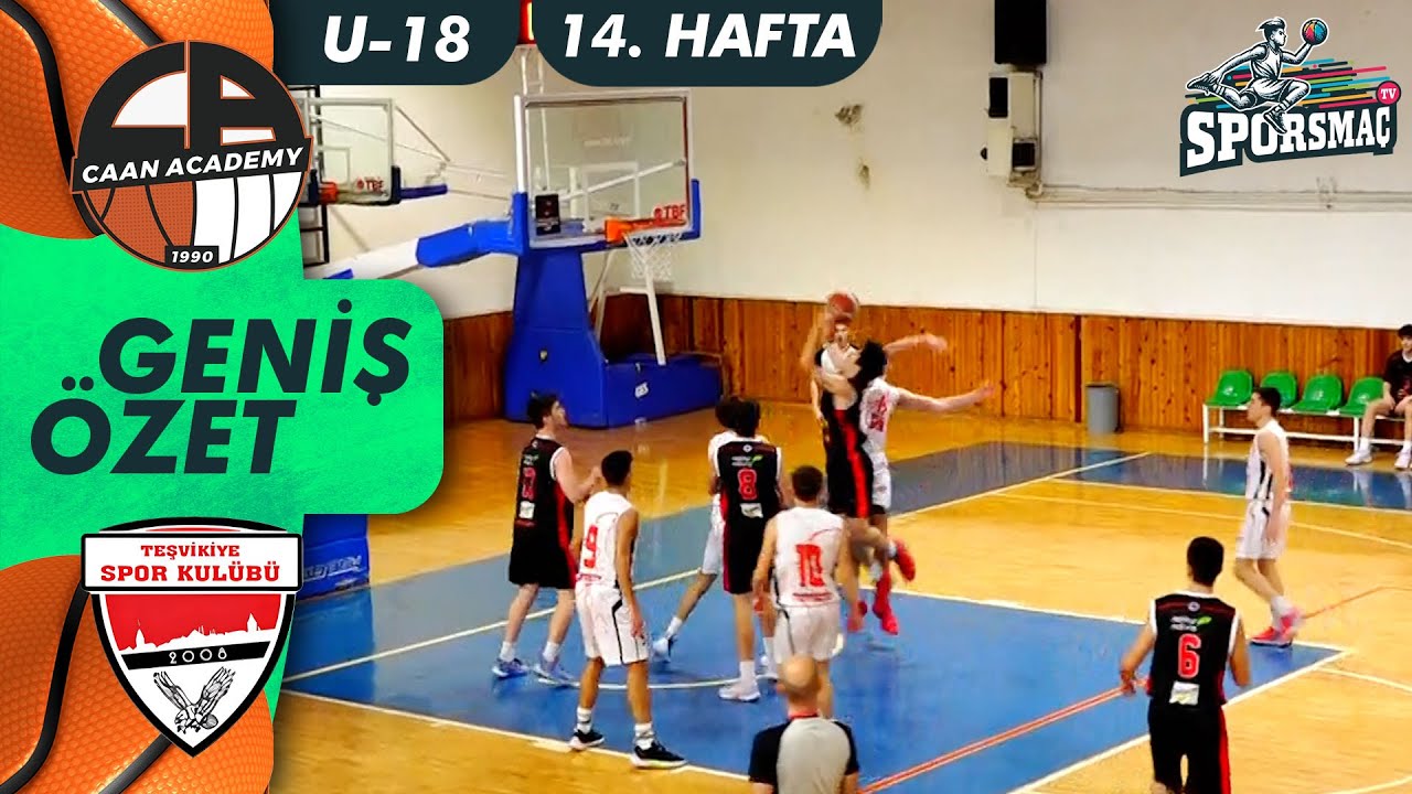 Teşvikiye Spor Kulübü - Caan Academy | TBF Altyapı Ligi U-18 Erkekler Geniş Özet (29.12.2023)