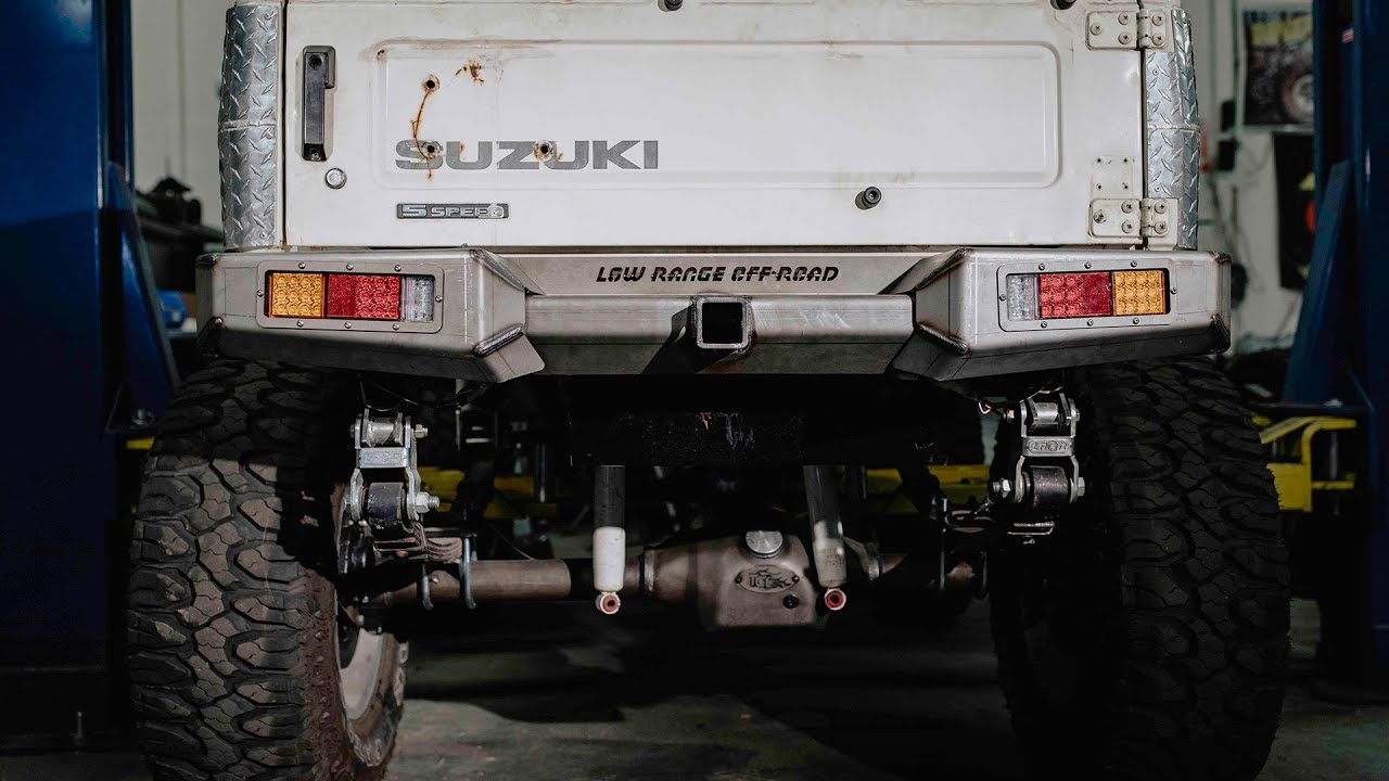Suzuki Samurai Rear Bumper Installation