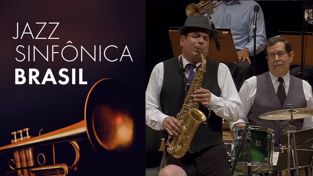 Maestro Spok e o baterista Adelson da Silva | Jazz Sinfônica Brasil