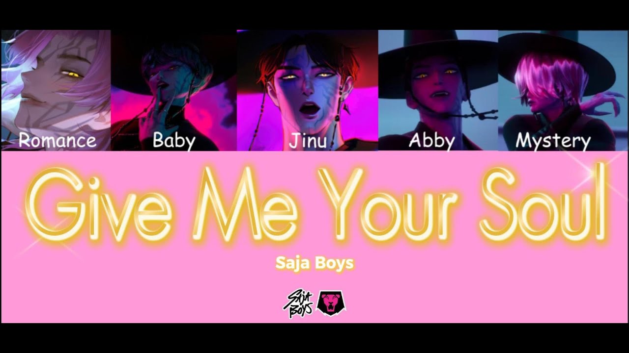 Kpop Demon Hunter Inspired | Saja Boys - Give Me Your Soul | Fanmade | Inspired Song