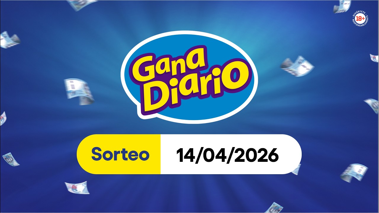 Gana Diario Resultados HOY | 14 Abril 2026 | N&uacute;meros Ganadores