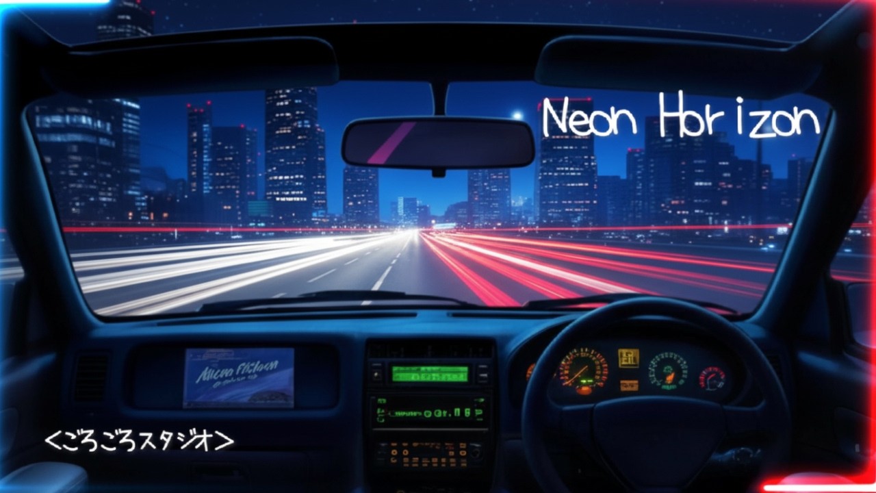 【Neon Horizon (ネオンの地平線)】【※歌詞は概要欄にあります】#neon  #horizon  #song  #ごろごろスタジオ