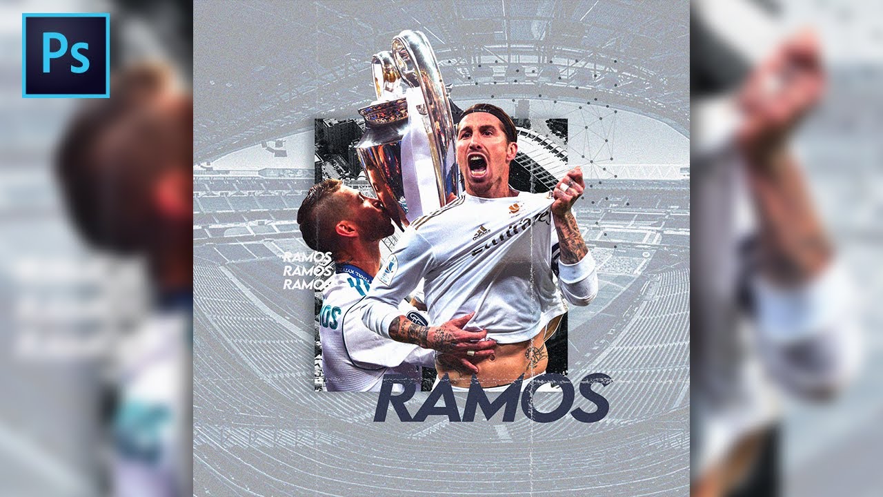 Make A Simple Sports Edit In Photoshop | Beginner Tutorial