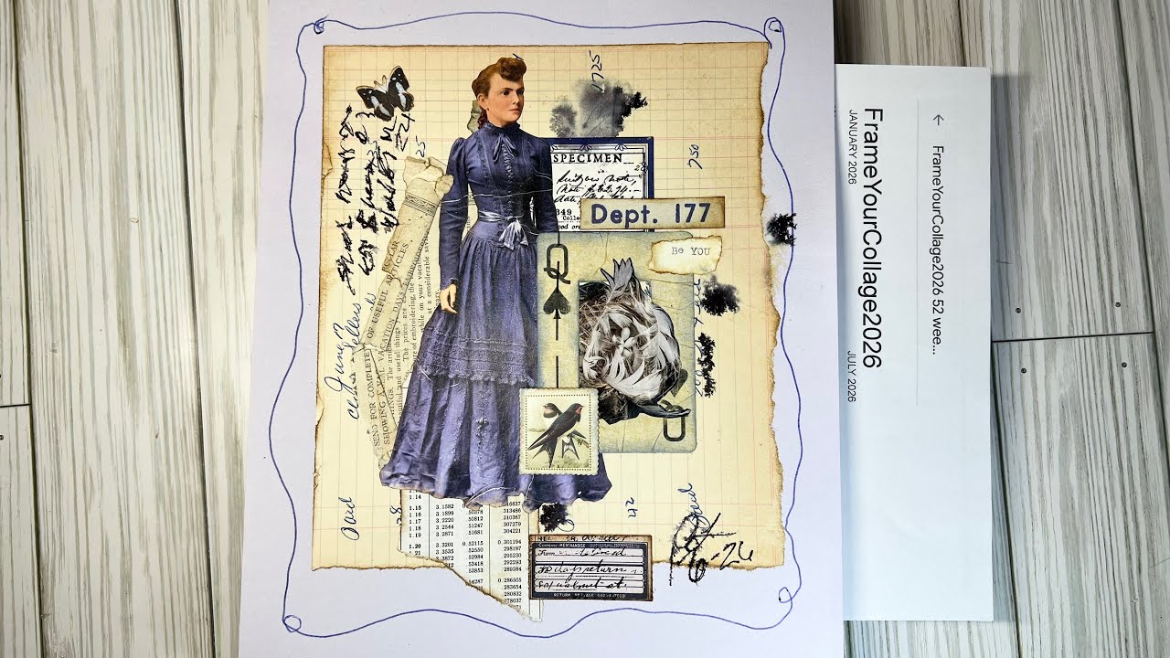 Frame Your Collage 2026 #1 Hosted by Nancy Pyter