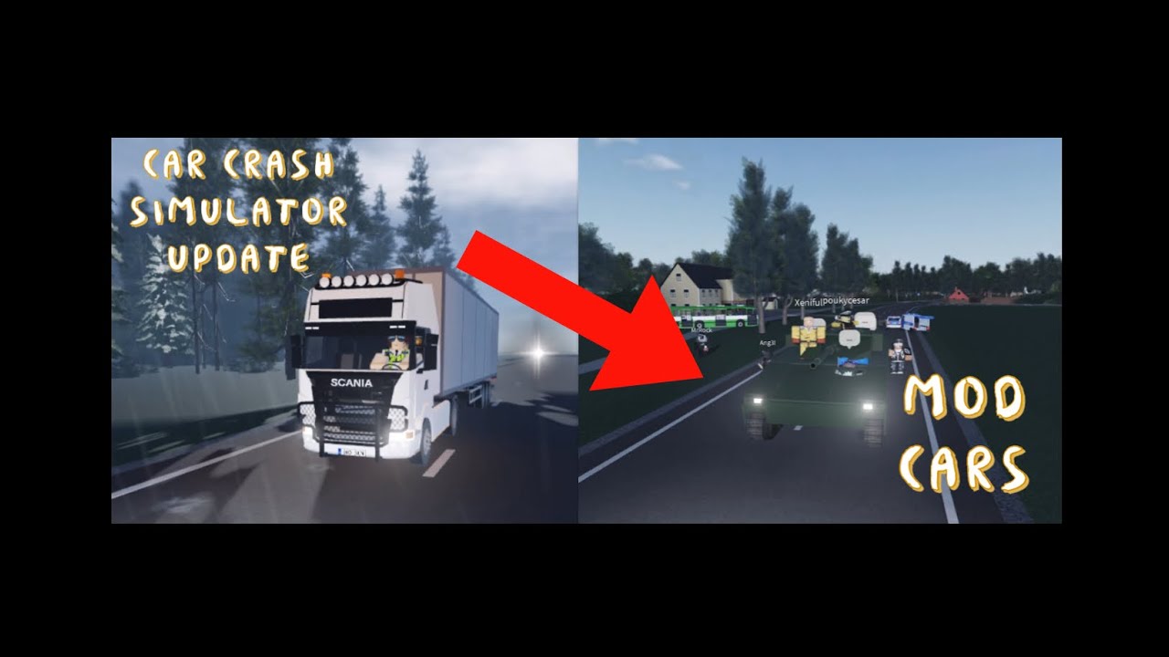 Обновление Car Crash Simulator V3! + Автомобили от модераторов