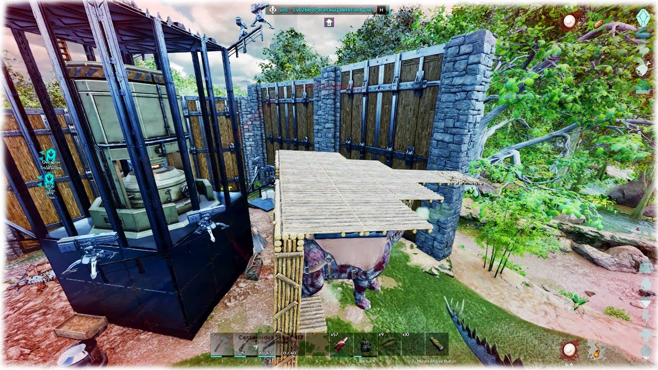 ARK ASCENDED || I RAIDED EVERY BASE I SEE. E6.