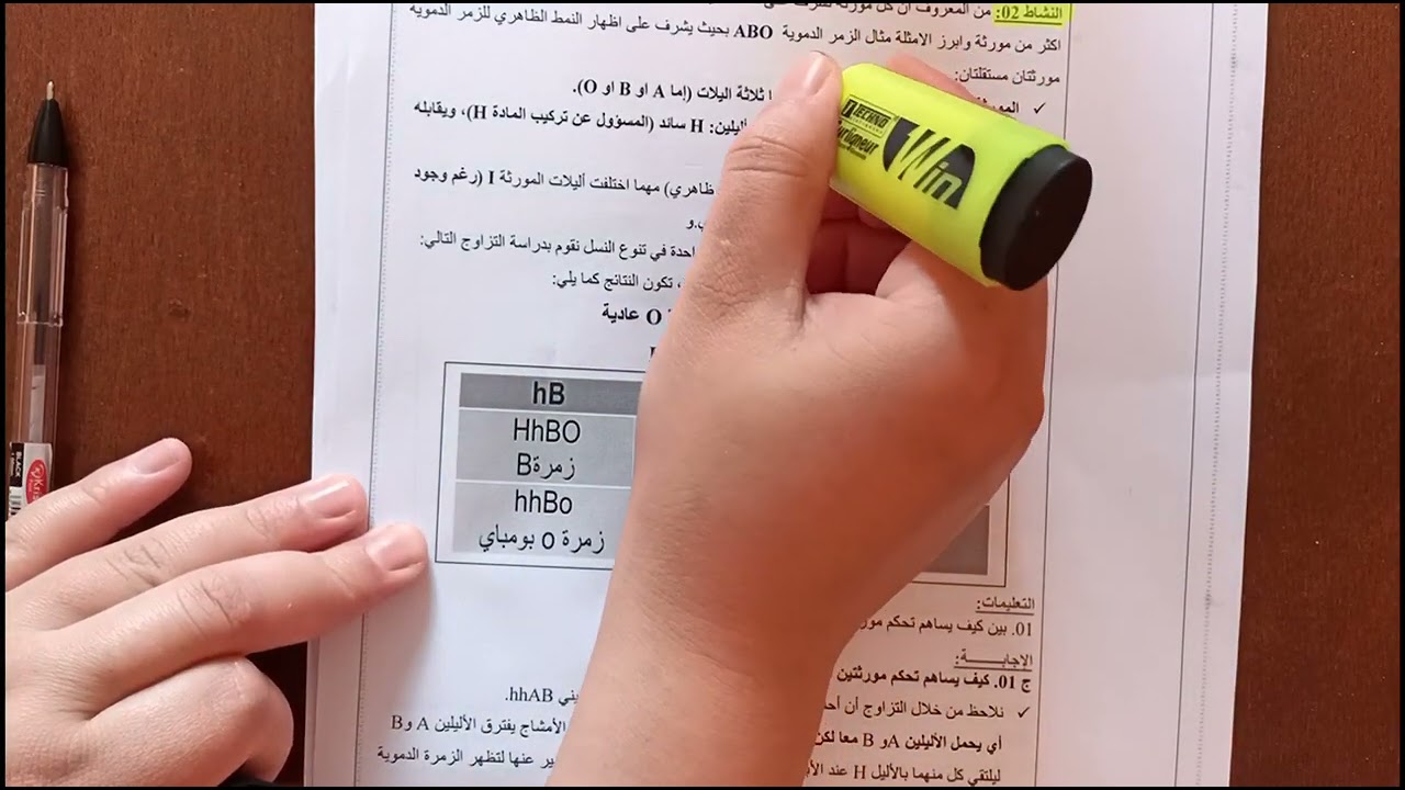 ثانية ثانوي : الالقاح / مرض الاغراب🤔