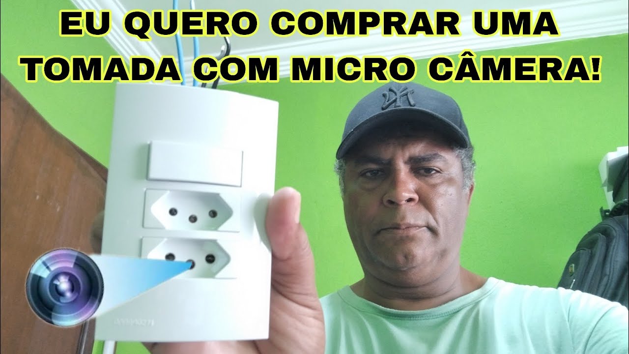 Como eu posso aprender a fazer uma mensagem de uma tomada com micro câmera espiã wi-fi?