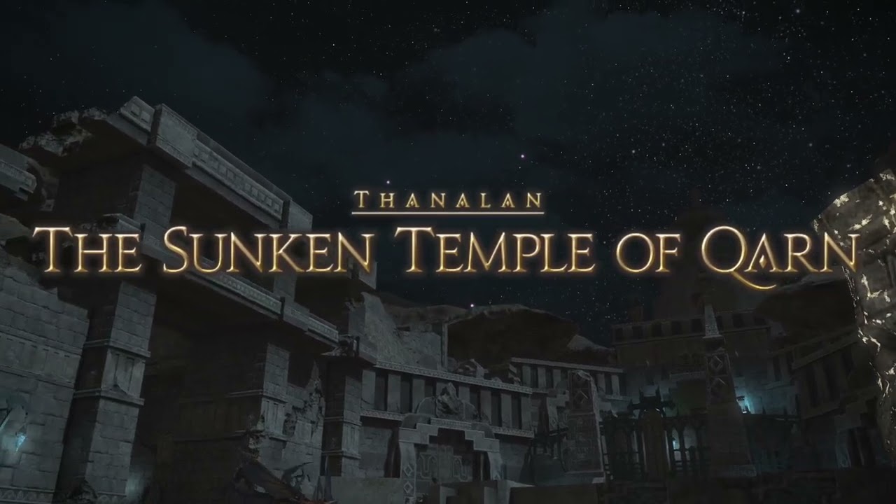 2025-04-12 FFXIV: unlocking The Sunken Temple of Qarn (lvl 43 BM)
