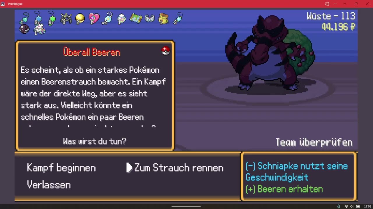 Pokérogue Mono-Eis Challenge Teil 3: Baojian, wärst du ne Option?