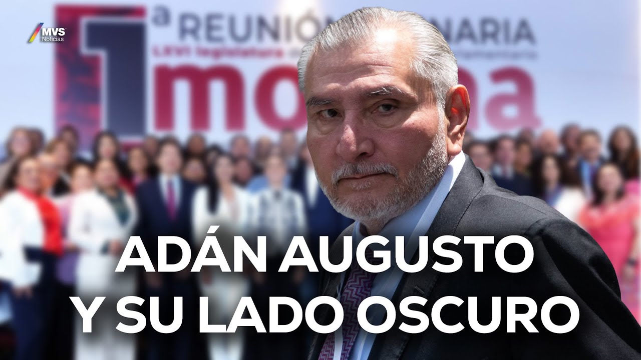 ¿Adán AUGUSTO fuera?, El TRASFONDO de su SALIDA del Senado | MVS Noticias