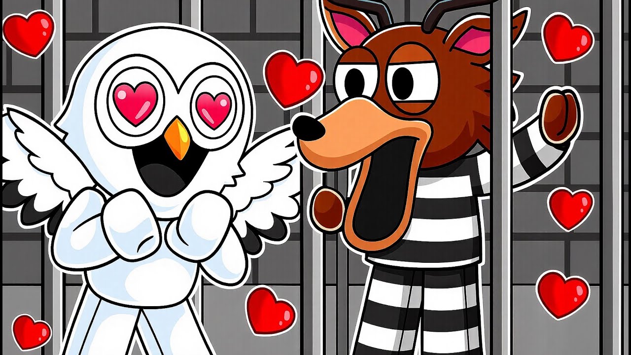 DEER tenta ESCAPAR da PRISÃO do OWL no Roblox! (99 Noites na Floresta)