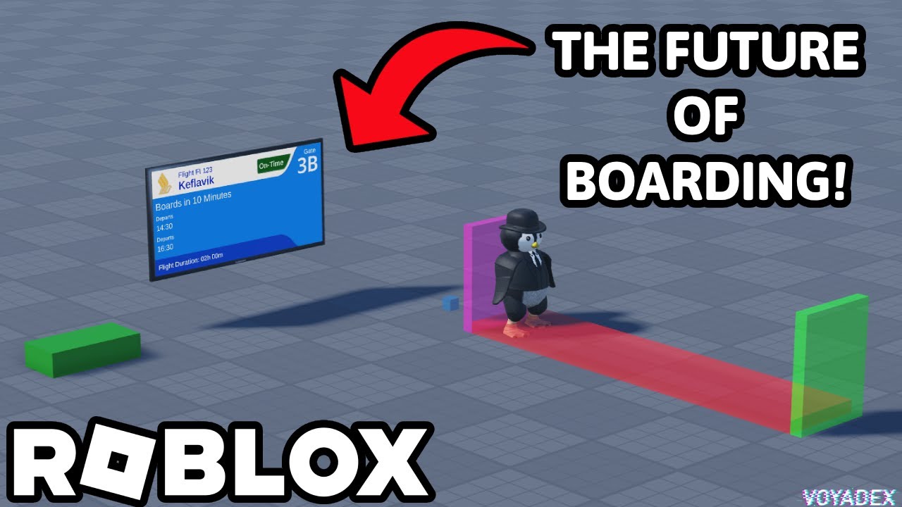 Откройте для себя будущее авиации Roblox с помощью простой технологичной системы посадки!